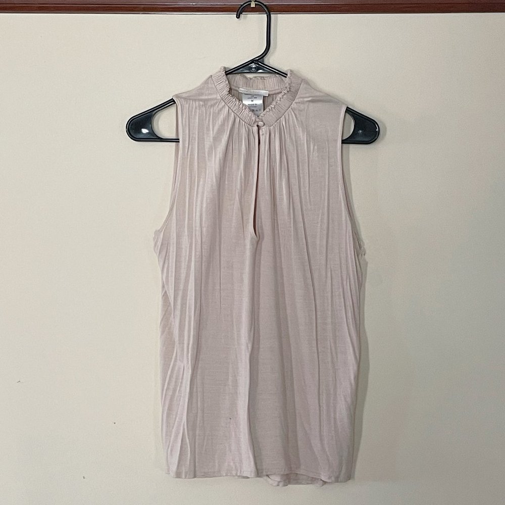 Chloé Sleeveless Top in Light Pink/Tan